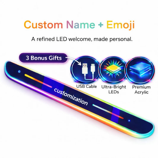 Custom Door LED Signature