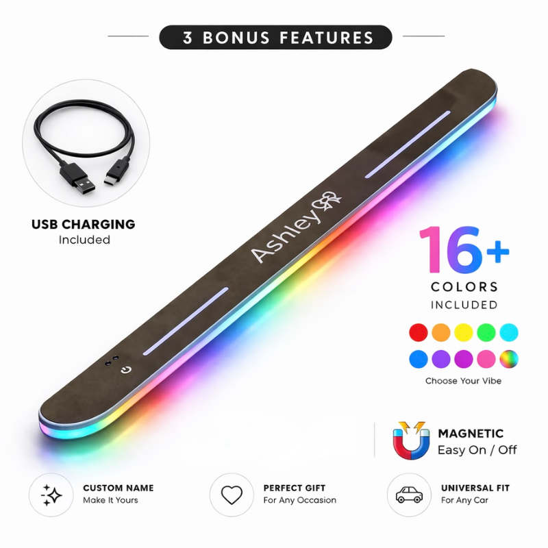 Custom Door RGB LED Signature