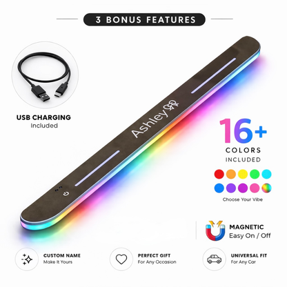 Custom Door RGB LED Signature